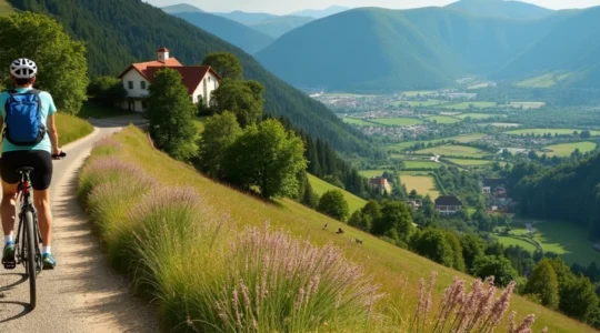 Scenic routes in France